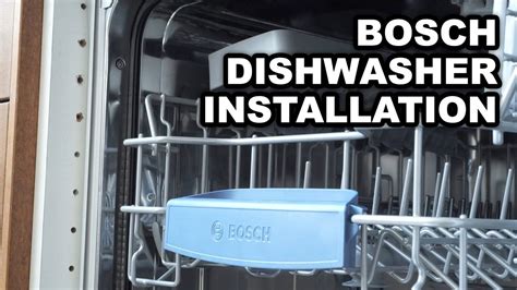 bosch dishwasher electrical box installation|Bosch built in dishwasher installation.